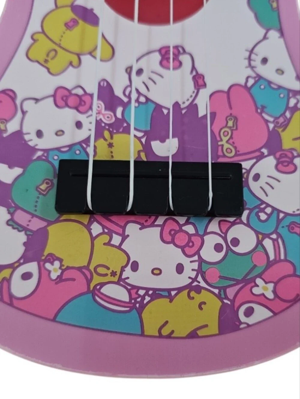 Sanrio Hello Kitty&Friends Play Ukulele Guitar First Act Tunable Pink Toy Music